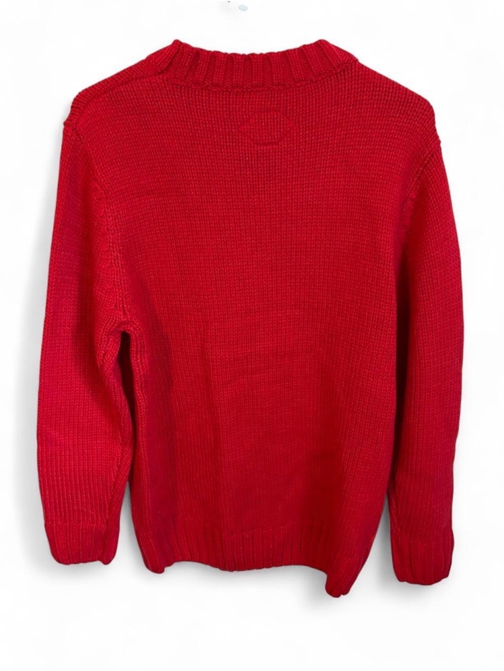 Airblaster OG Sassy Sasquatch Sweater Red White Big Foot Yeti Mens Small NWT - Picture 6 of 7